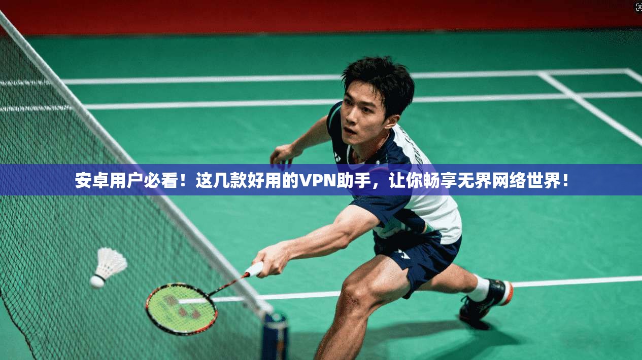 安卓用户必看！这几款好用的VPN助手，让你畅享无界网络世界！