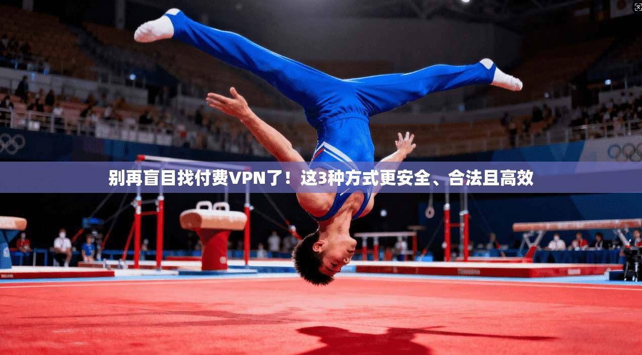 别再盲目找付费VPN了!这3种方式更安全、合法且高效