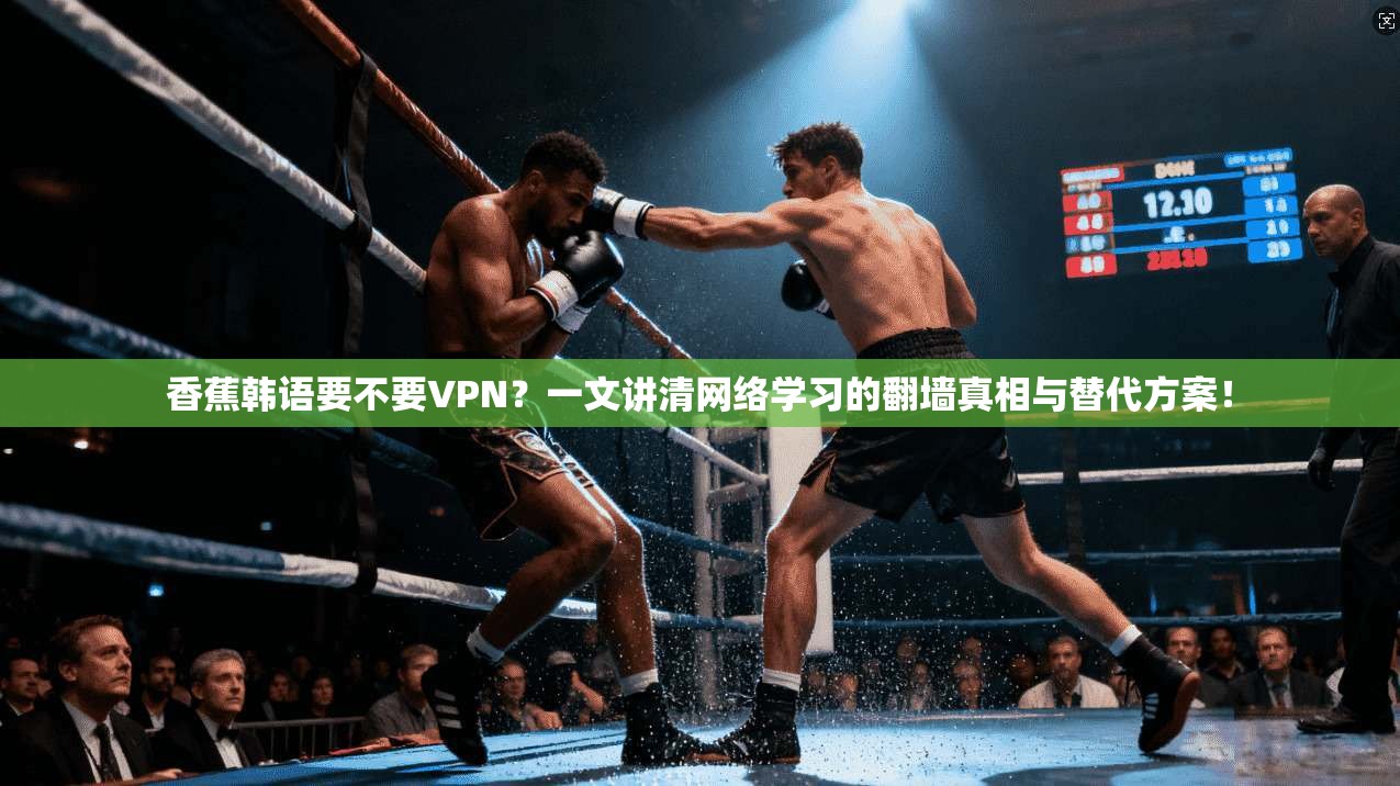 香蕉韩语要不要VPN?一文讲清网络学习的翻墙真相与替代方案!