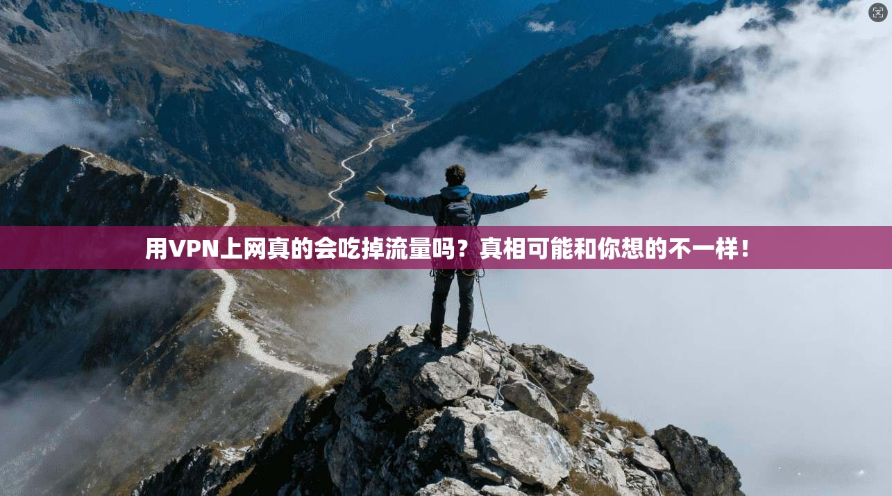 用VPN上网真的会吃掉流量吗?真相可能和你想的不一样!