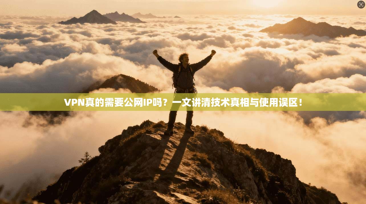 VPN真的需要公网IP吗?一文讲清技术真相与使用误区!