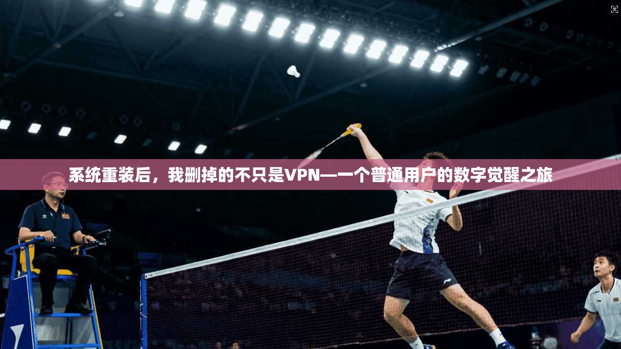 系统重装后,我删掉的不只是VPN—一个普通用户的数字觉醒之旅