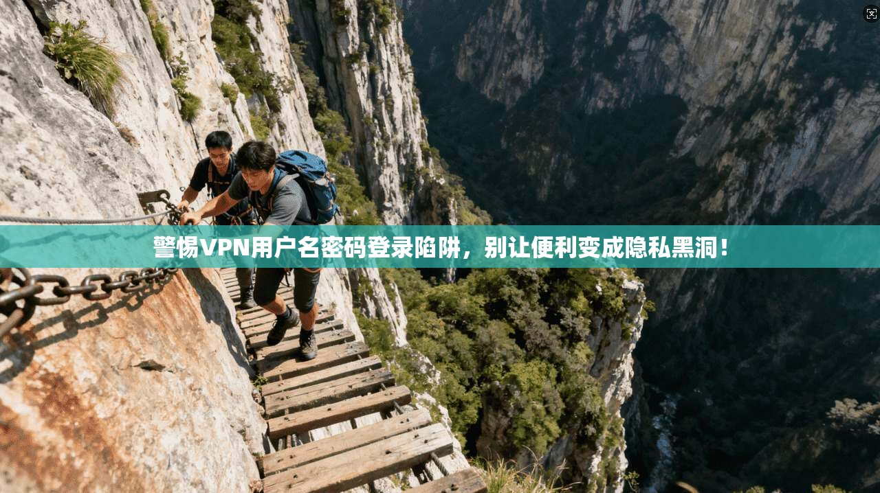 警惕VPN用户名密码登录陷阱,别让便利变成隐私黑洞!