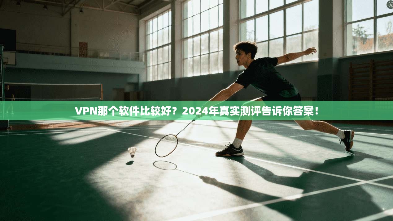 VPN那个软件比较好？2024年真实测评告诉你答案！