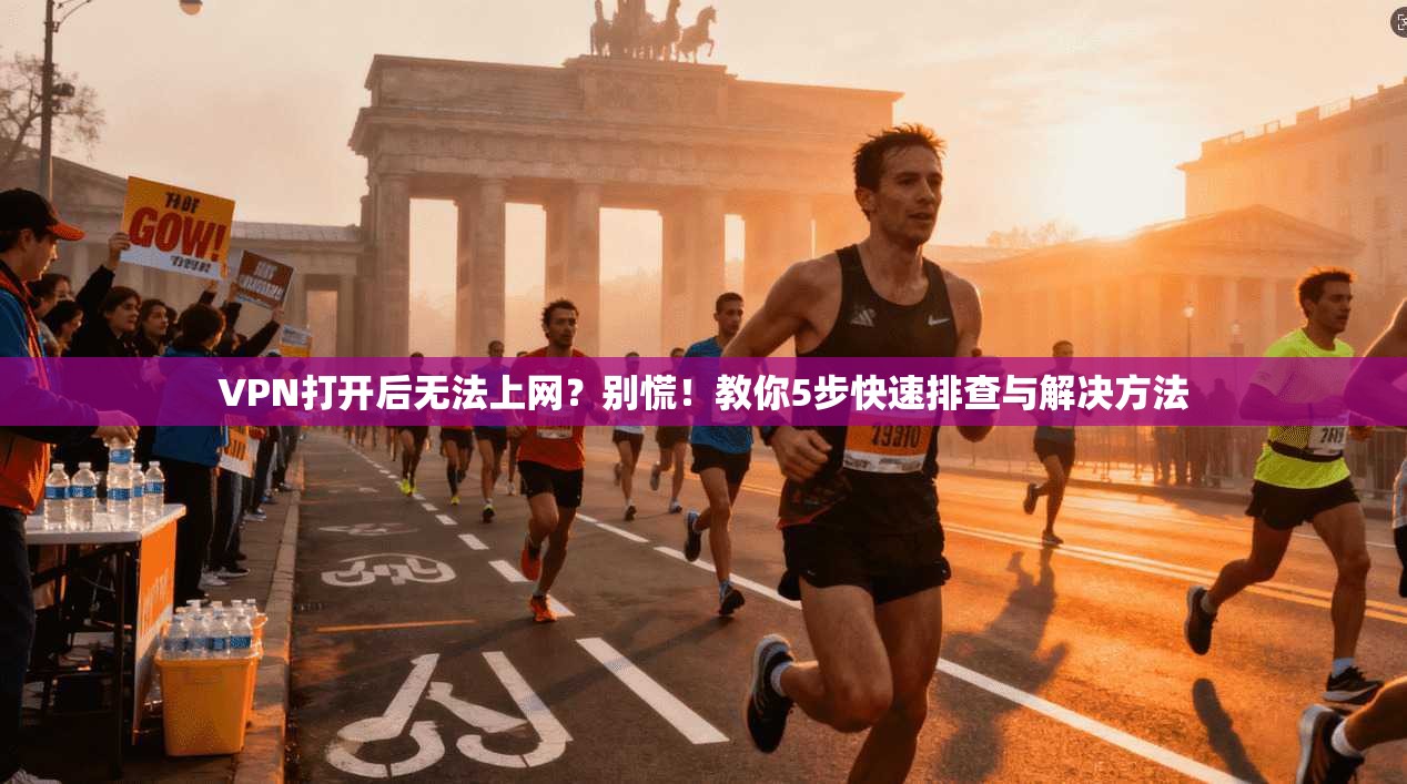 VPN打开后无法上网？别慌！教你5步快速排查与解决方法