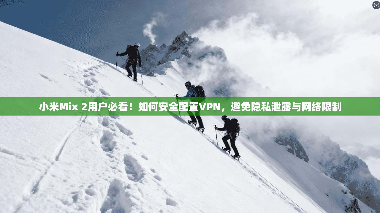 小米Mix 2用户必看！如何安全配置VPN，避免隐私泄露与网络限制