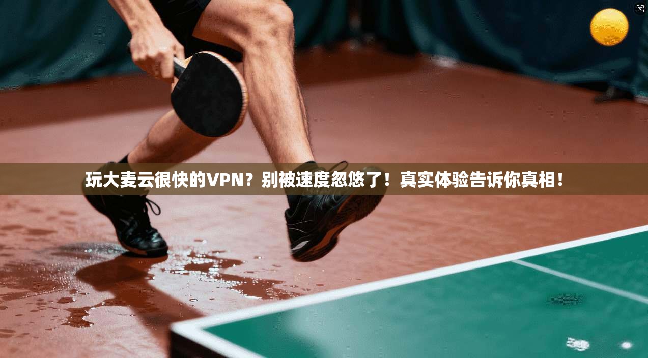 玩大麦云很快的VPN?别被速度忽悠了!真实体验告诉你真相!