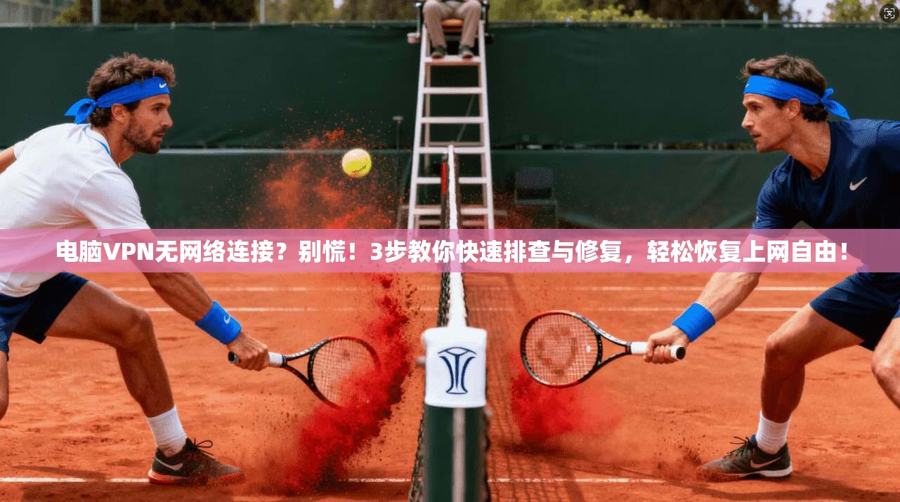电脑VPN无网络连接？别慌！3步教你快速排查与修复，轻松恢复上网自由！