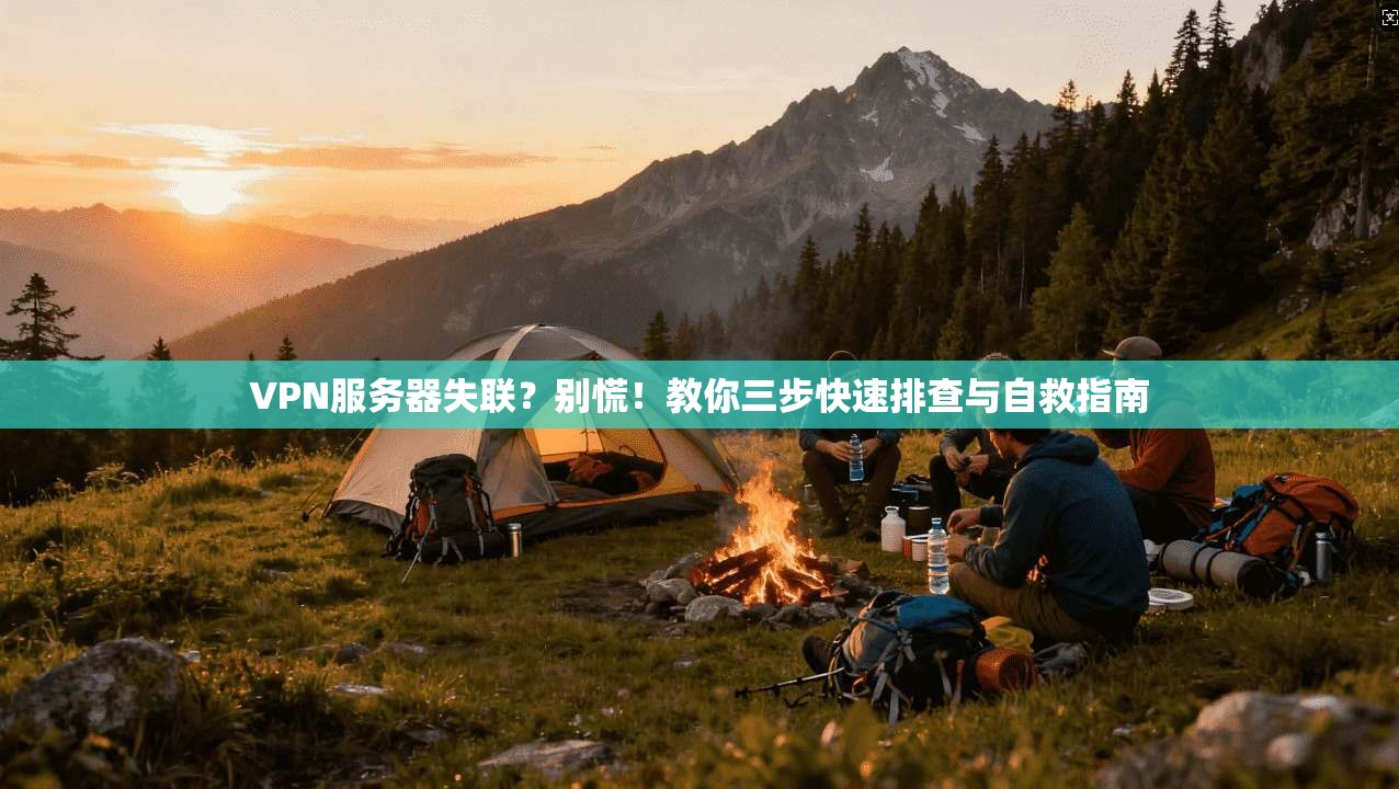 VPN服务器失联？别慌！教你三步快速排查与自救指南