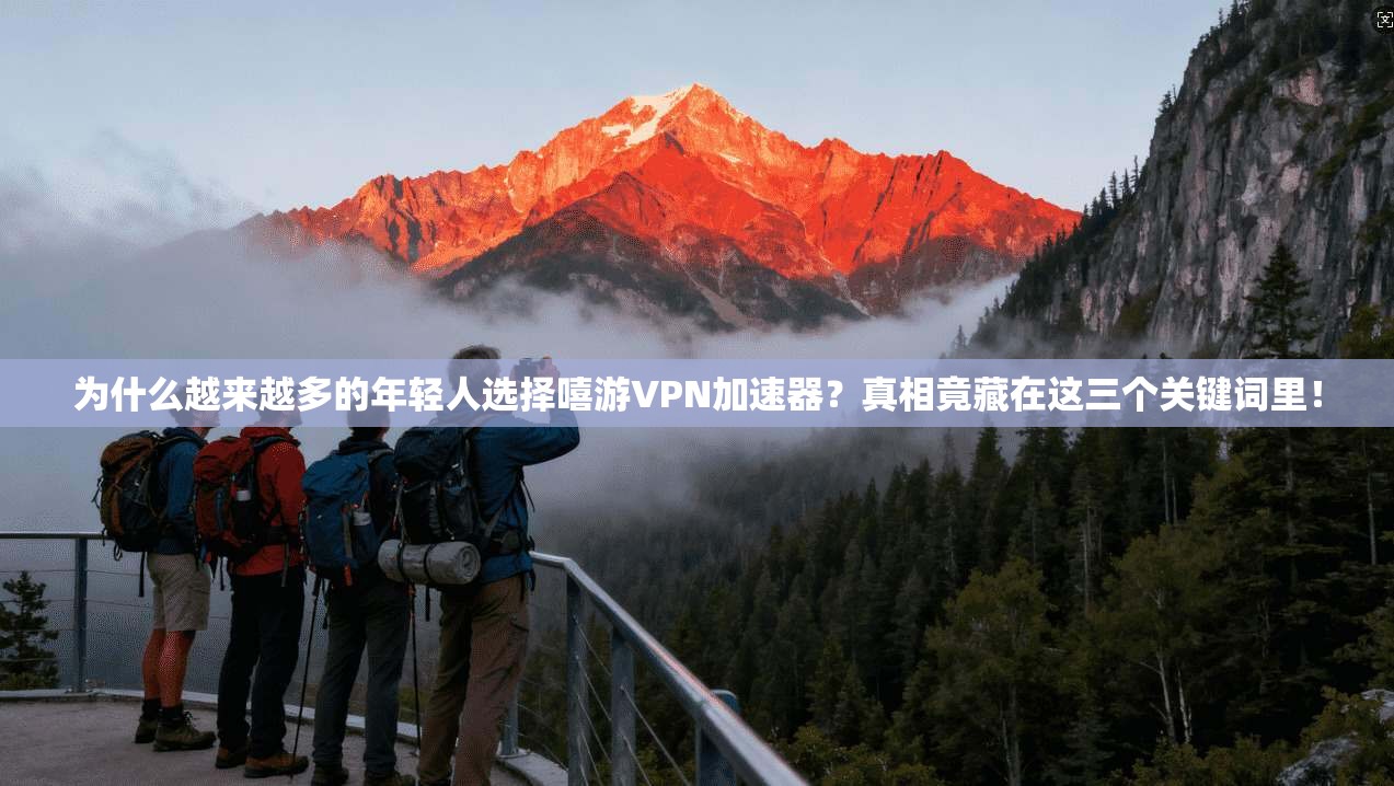 为什么越来越多的年轻人选择嘻游VPN加速器？真相竟藏在这三个关键词里！