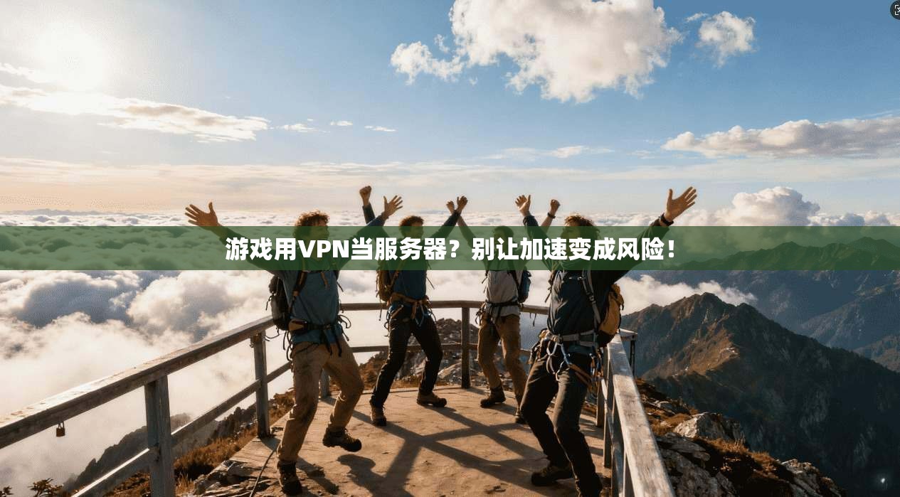 游戏用VPN当服务器？别让加速变成风险！