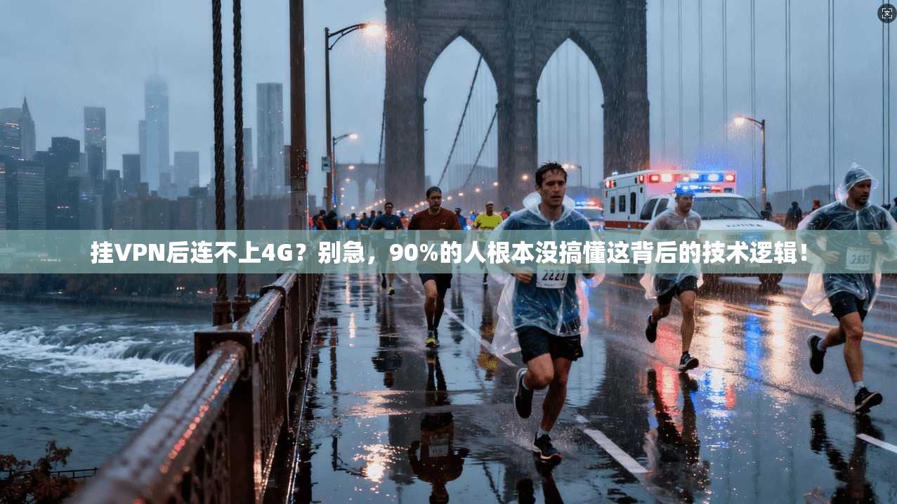 挂VPN后连不上4G？别急，90%的人根本没搞懂这背后的技术逻辑！