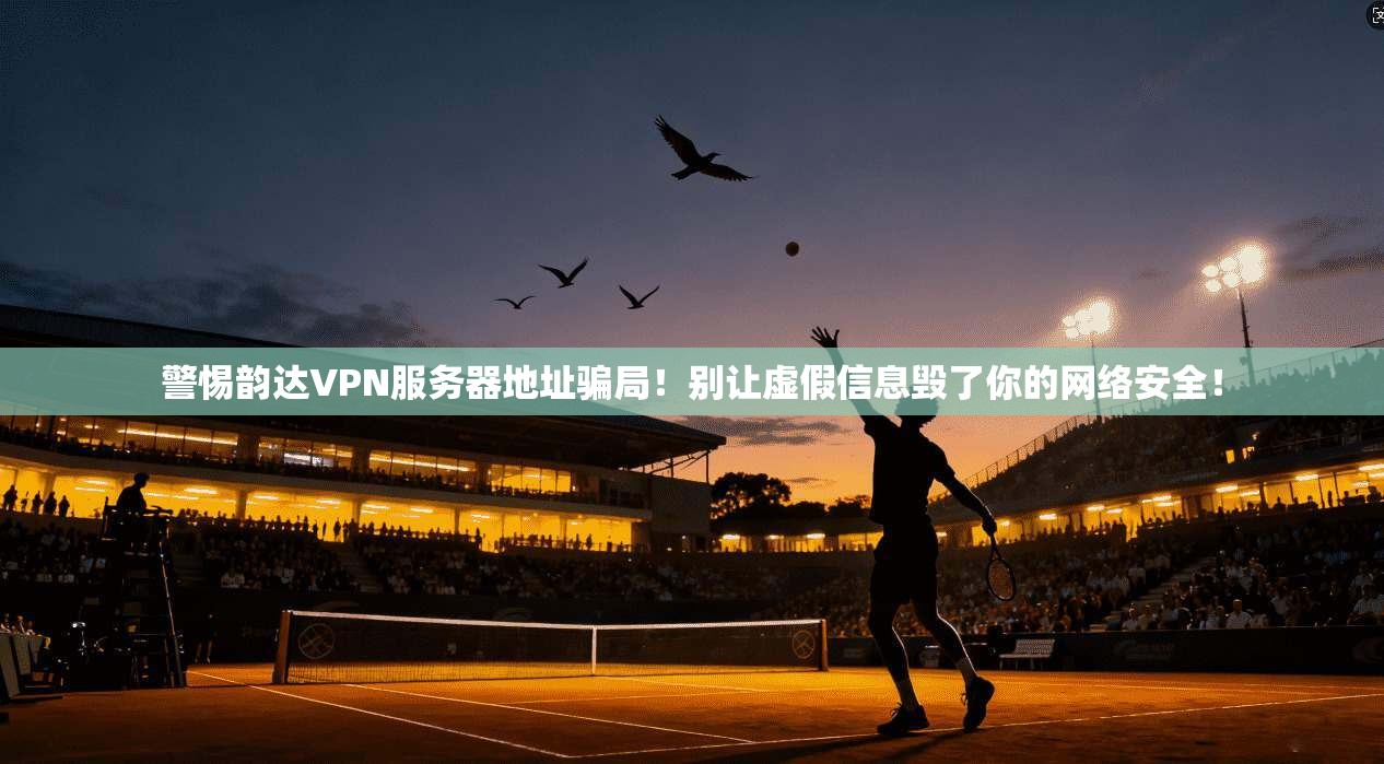 警惕韵达VPN服务器地址骗局!别让虚假信息毁了你的网络安全!