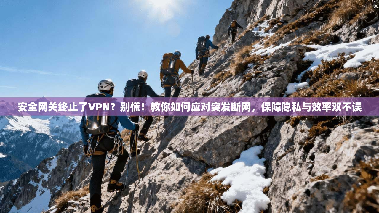 安全网关终止了VPN？别慌！教你如何应对突发断网，保障隐私与效率双不误