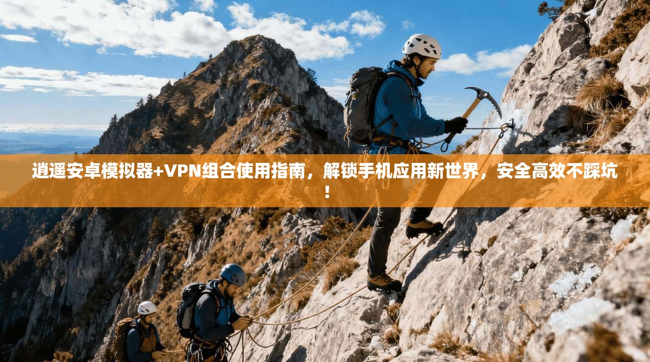 逍遥安卓模拟器+VPN组合使用指南，解锁手机应用新世界，安全高效不踩坑！