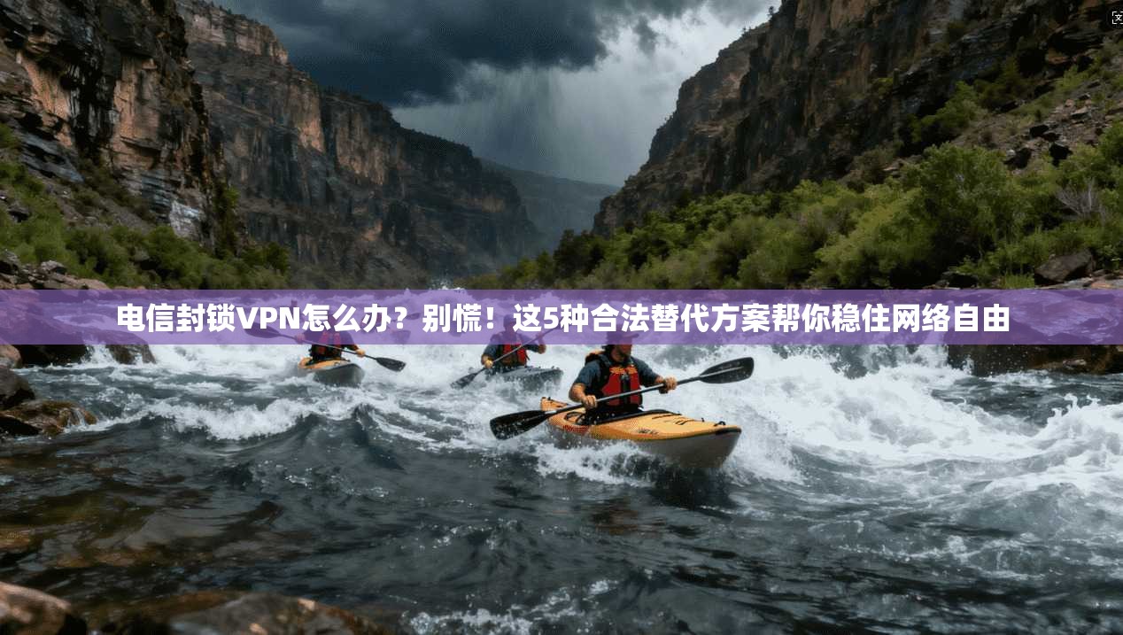 电信封锁VPN怎么办？别慌！这5种合法替代方案帮你稳住网络自由