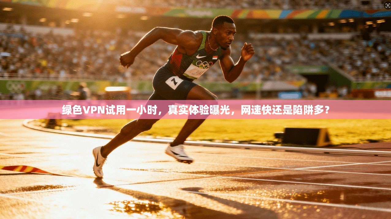 绿色VPN试用一小时，真实体验曝光，网速快还是陷阱多？
