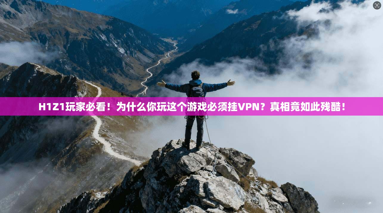 H1Z1玩家必看！为什么你玩这个游戏必须挂VPN？真相竟如此残酷！