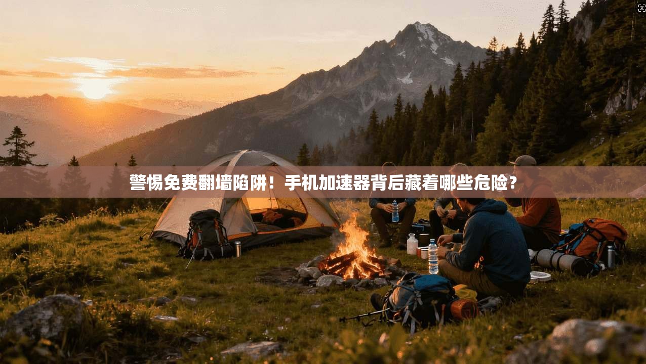 警惕免费翻墙陷阱！手机加速器背后藏着哪些危险？