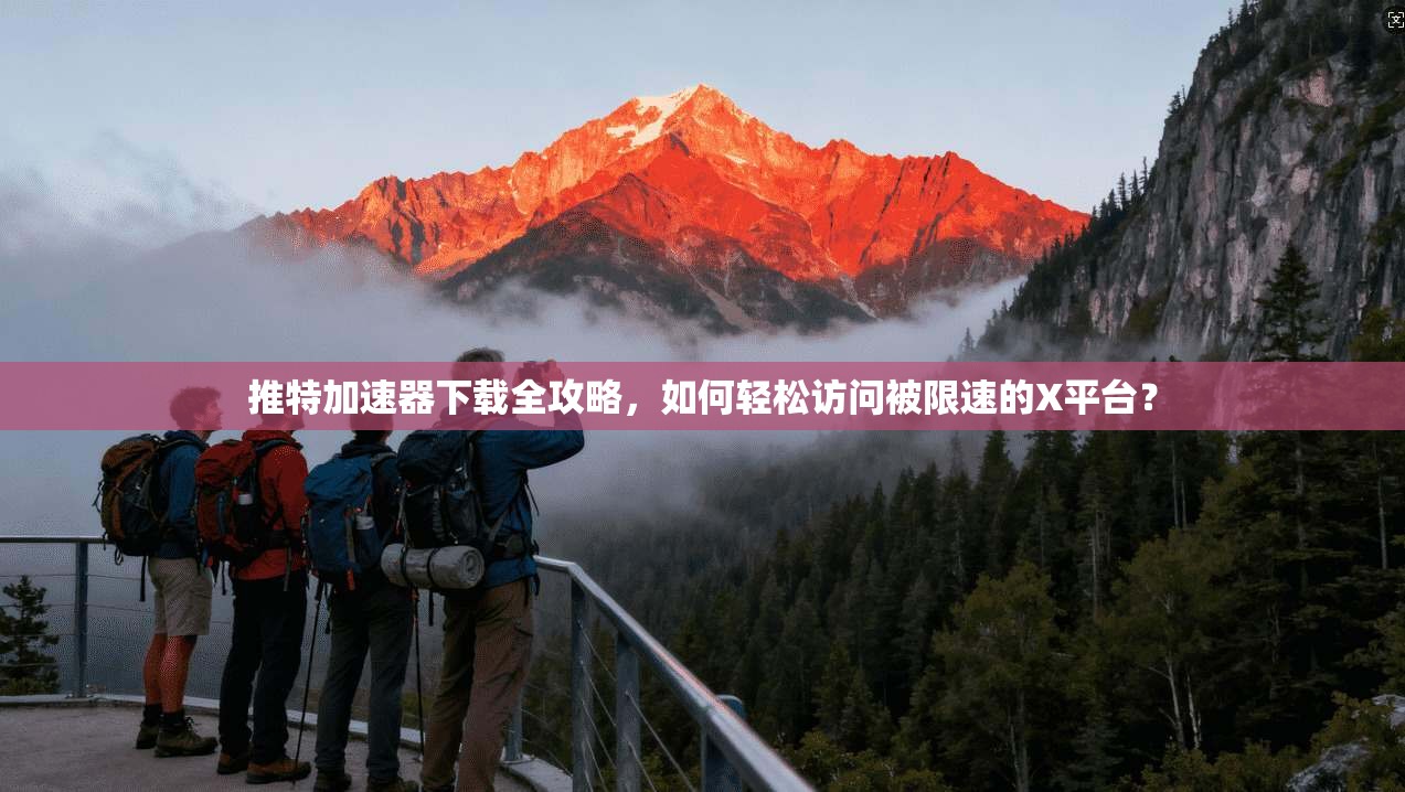 推特加速器下载全攻略，如何轻松访问被限速的X平台？